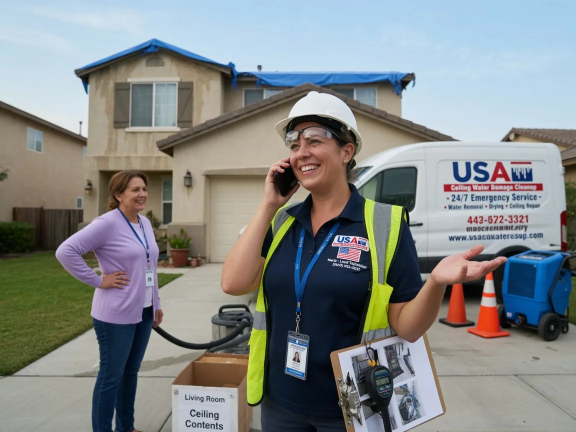 Ceiling Water Damage Restoration Barbeau, MI FAQs